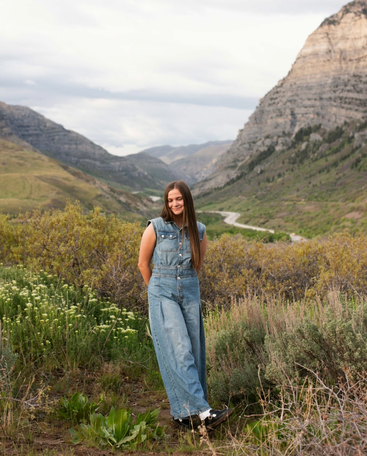 Jenny Denim Jumpsuit