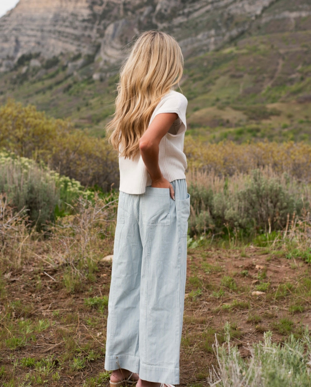 Beach Wide-Leg Pants