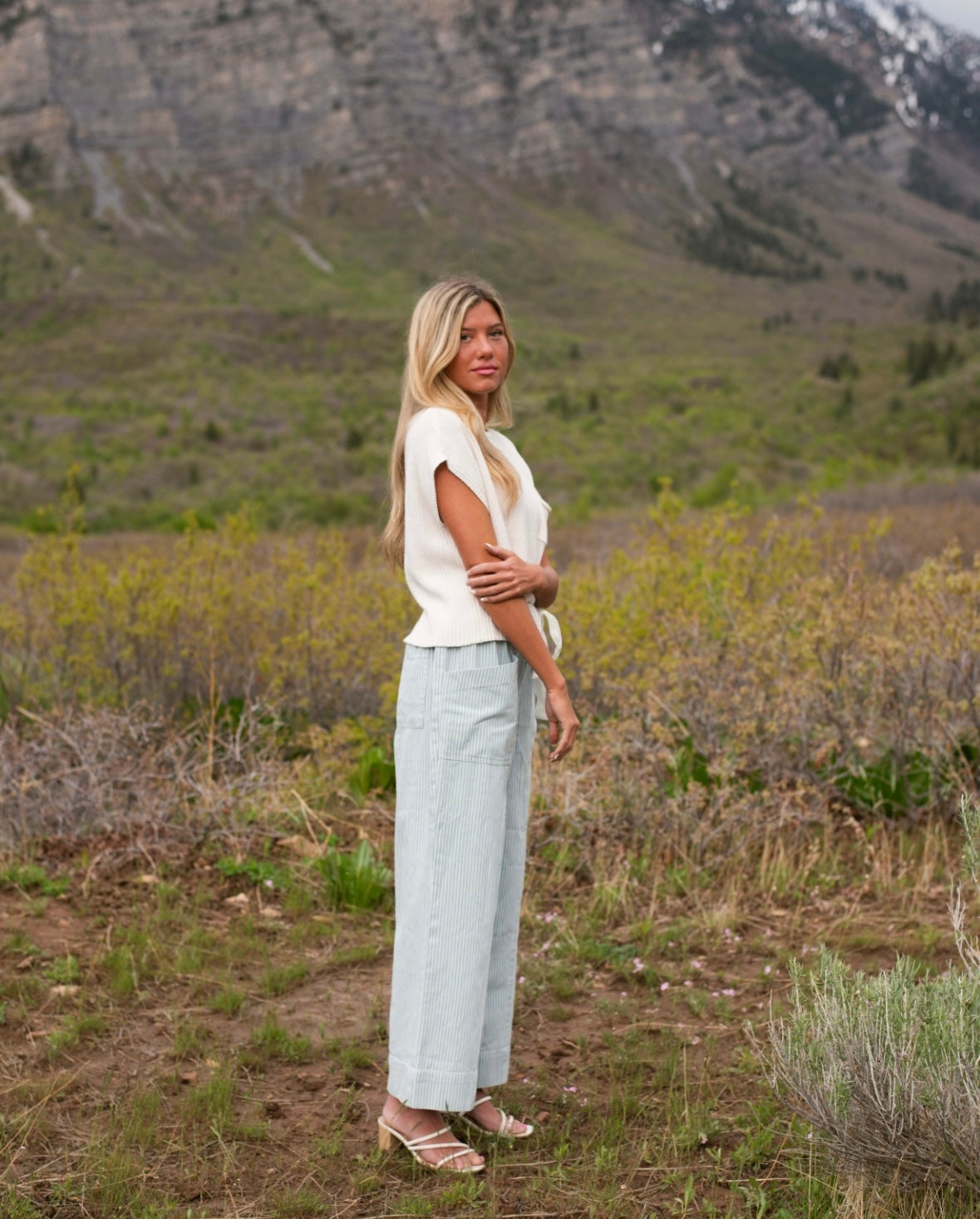 Beach Wide-Leg Pants
