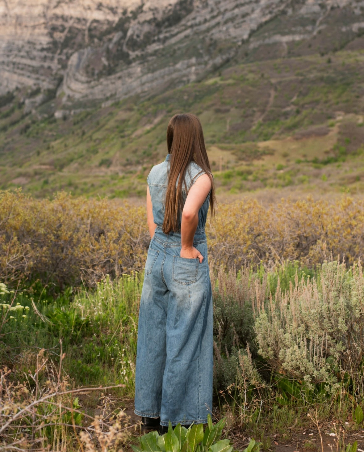 Jenny Denim Jumpsuit