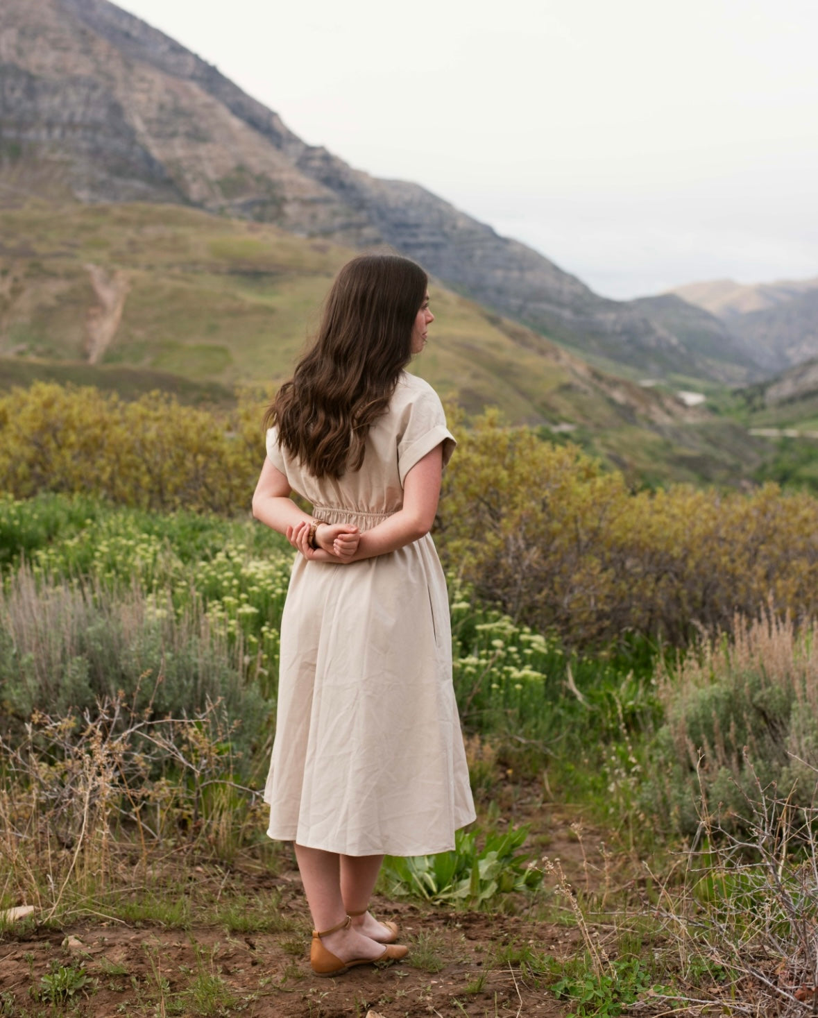 Kathryn Linen Dress