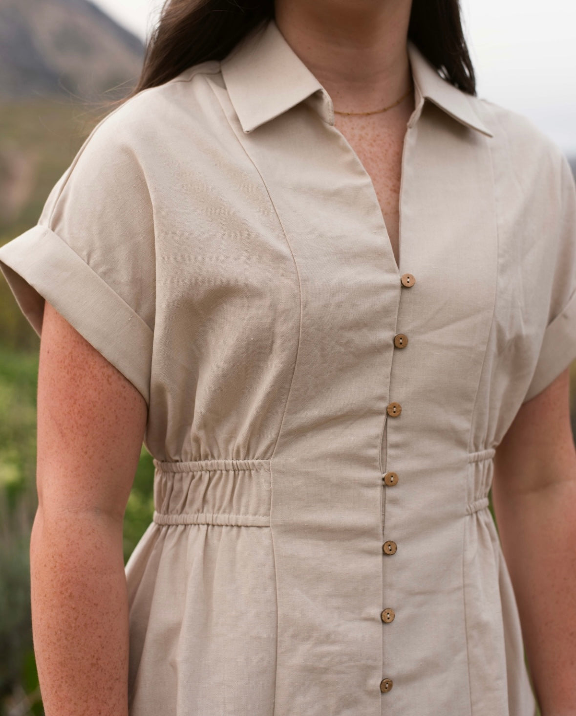 Kathryn Linen Dress