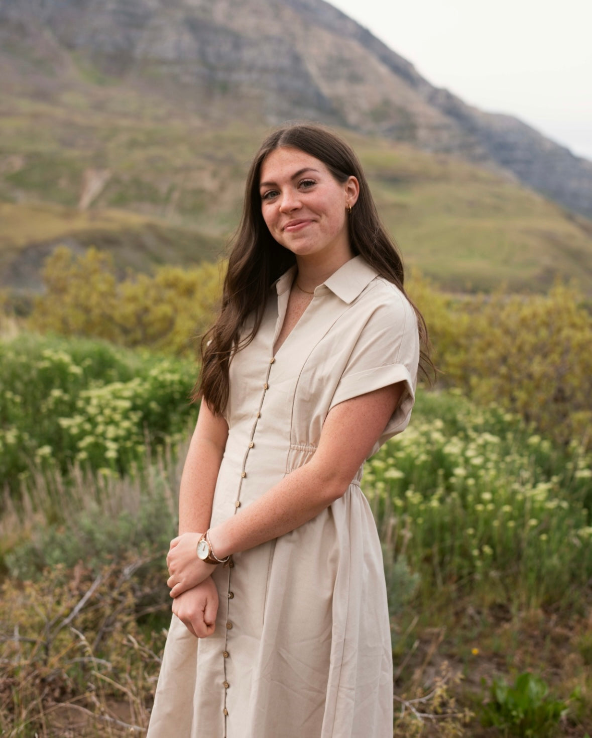 Kathryn Linen Dress