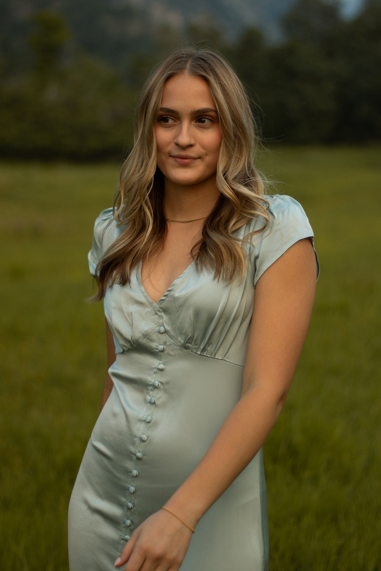 Skye Satin Dress