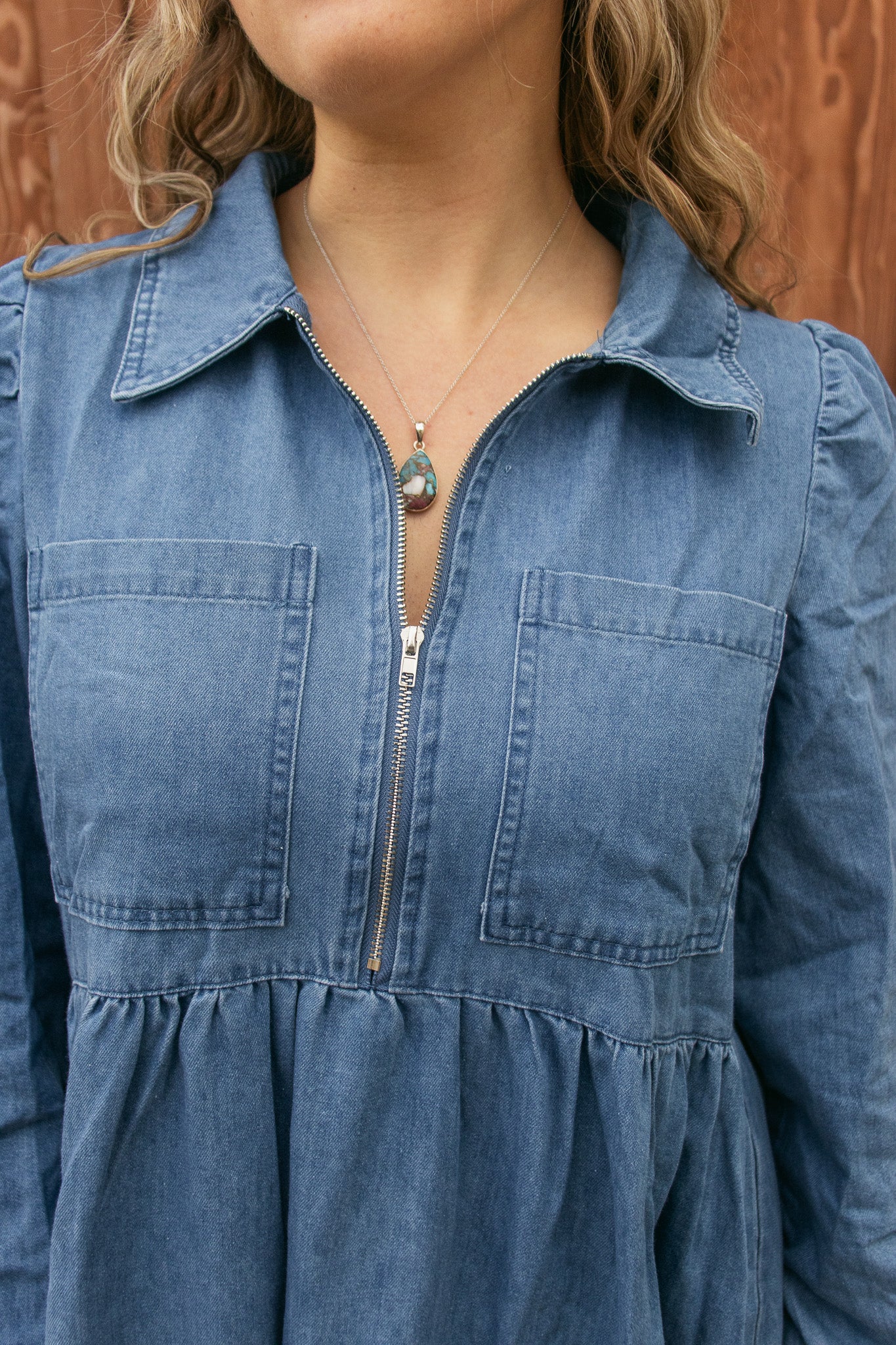 Brooklyn Denim Dress
