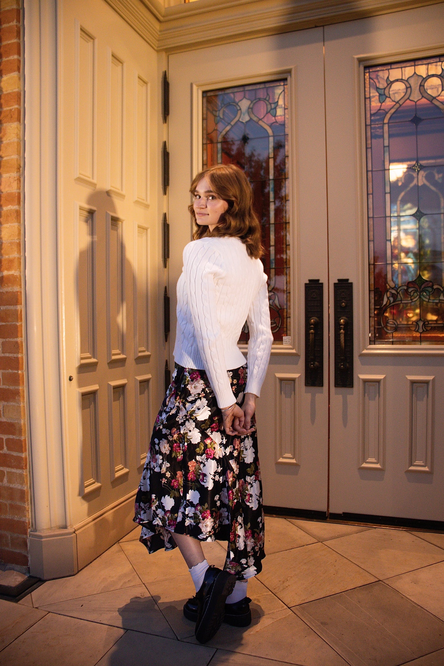 Leanne Asymmetrical Skirt