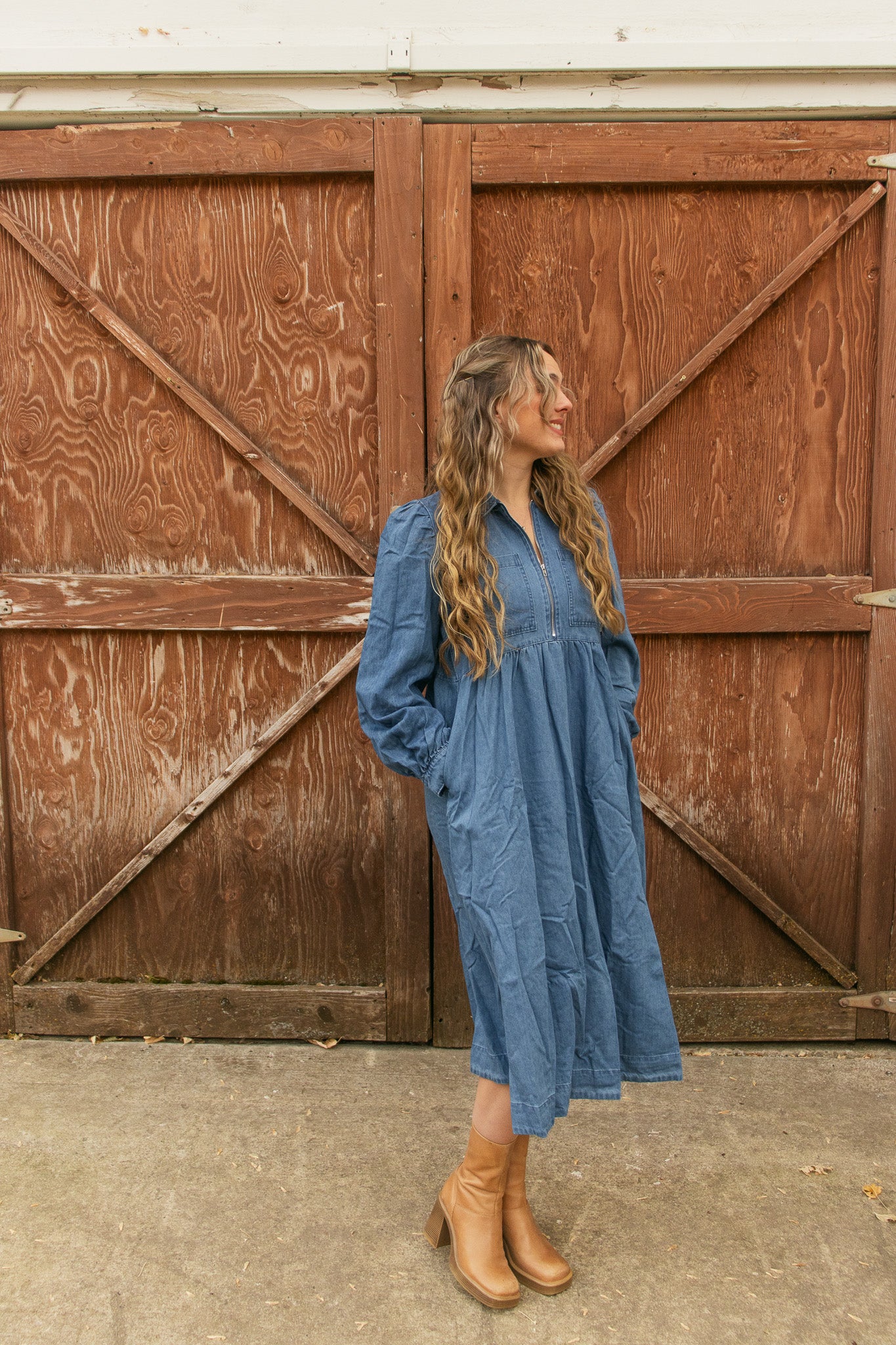 Brooklyn Denim Dress