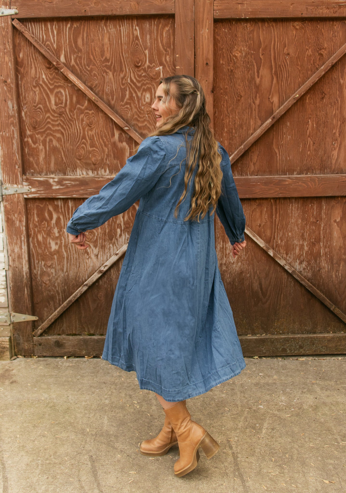 Brooklyn Denim Dress