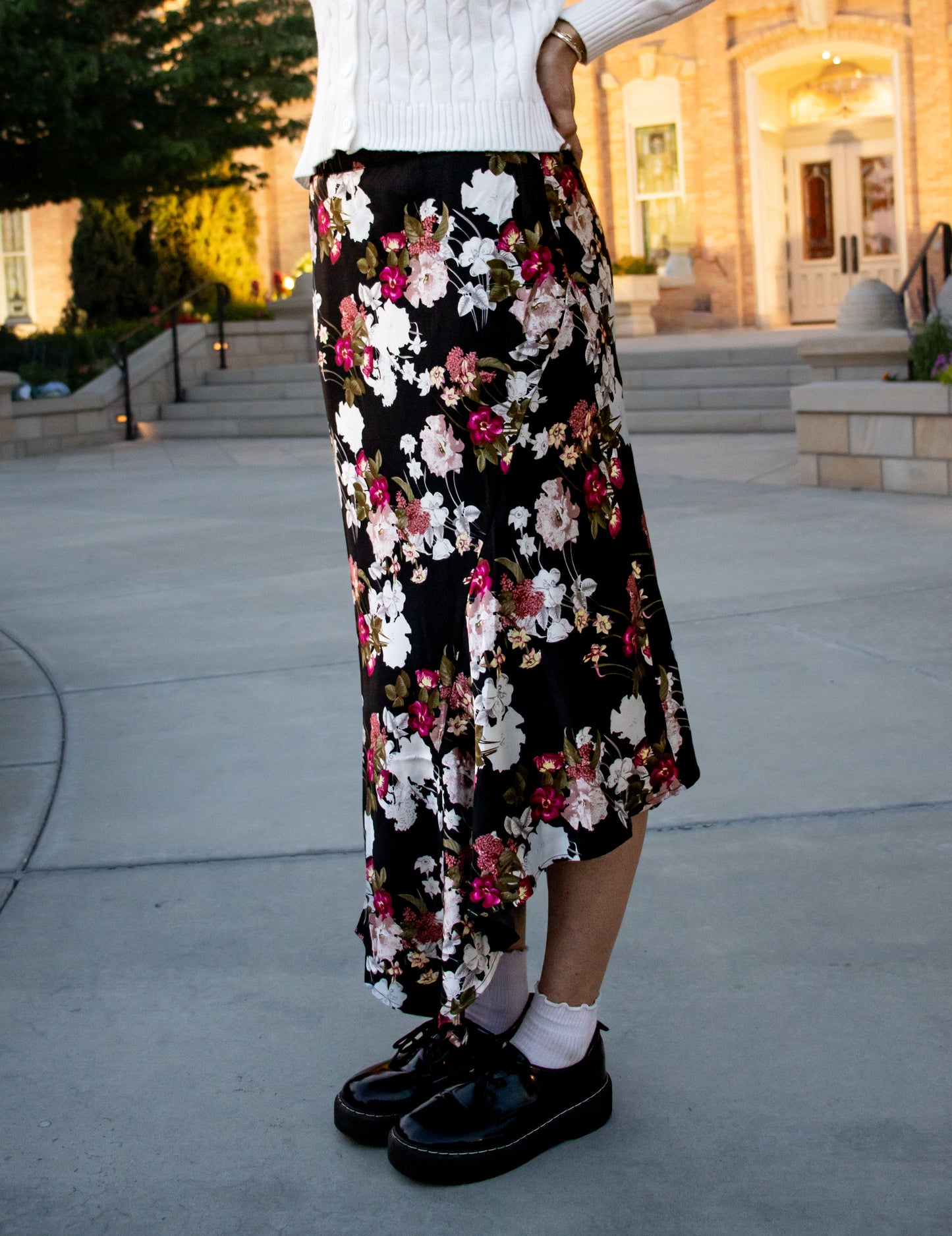 Leanne Asymmetrical Skirt